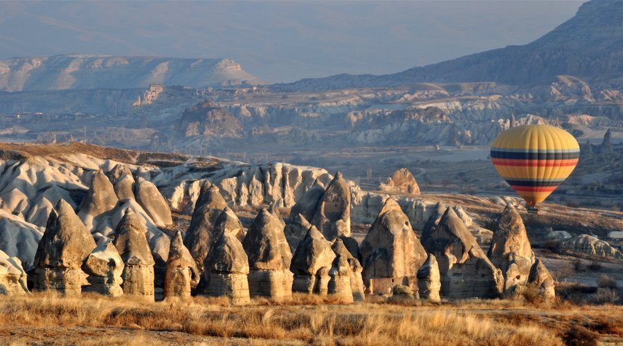 Fairy Chimneys and balloon