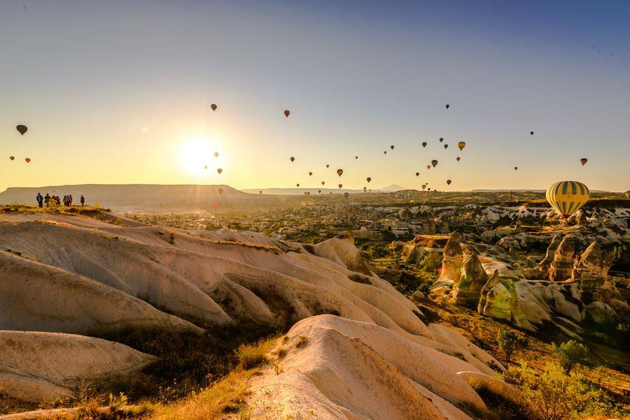 Hot air balloon in Cappadocia