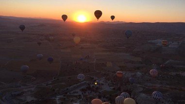 When do balloons fly in Cappadocia?