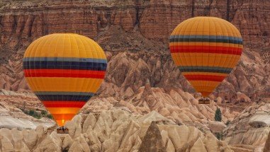 What Do You See with a Hot Air Balloon in Cappadocia?