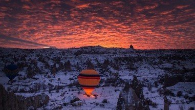 Discover Cappadocia in 4-season with Hot Air Balloons.